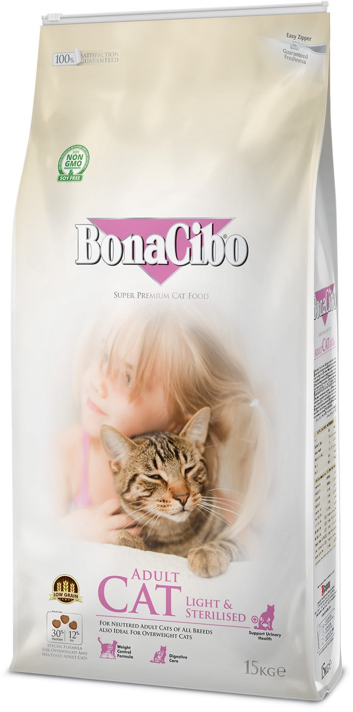 BonaCibo Adult Cat Light&Sterilized